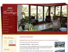 Tablet Screenshot of gaestehaus-brindlinger.at